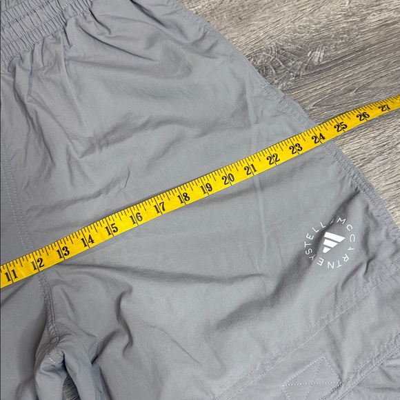 Adidas Women’s by Stella McCartney TrueCasuals Woven Solid Track Pants Grey Sz L - Picture 10 of 13